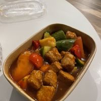 Sweet and sour  at Vina Vegan in Newtown