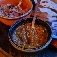 Harissa dip and baba ganoush at Fez in Swindon