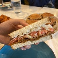 BLT cross section  at Mid Kitchen in Evanston