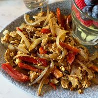 Tofu scramble  at Mid Kitchen in Evanston