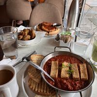 Tofu shakshuka   at Mid Kitchen in Evanston