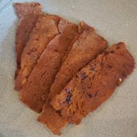 Vegan bacon at Mid Kitchen in Evanston