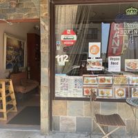 Entrance - inside Aria Kabob & Bar at Vegan Market Bar and Grill in Ontario