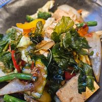 Vegetable and tofu stir fry at Giggling Squid - Chislehurst in Chislehurst