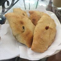 empanadas veganas  at Girasoles Restaurante Vegetariano in Cartagena