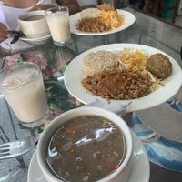 Lunch menu. 13000 COP at Girasoles Restaurante Vegetariano in Cartagena