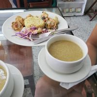 Menu del dia! at Girasoles Restaurante Vegetariano in Cartagena