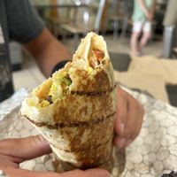 The Hercules burrito  at Troy's Fresh Kitchen & Juice Bar in Londonderry