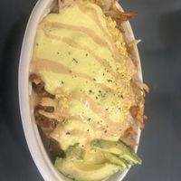 Tofu benediction bowl  at Troy's Fresh Kitchen & Juice Bar in Londonderry