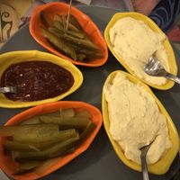 Appetizers  at Bayt Sara in Amman
