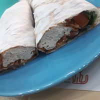 "Zinger" wrap at Bayt Sara in Amman