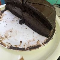 Chocolate fudge cake - no sugar   at Bayt Sara in Amman
