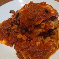 Lasagna at Bayt Sara in Amman