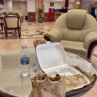 My lunch pack the next day, after having got a vegan shawarma for free 😵👏 at Bayt Sara in Amman