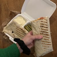 Tofu Wrap   at Bayt Sara in Amman