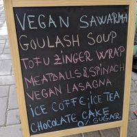 Some of the menu on offer, you will be spoilt for choice in a country of falafel and hummus! at Bayt Sara in Amman