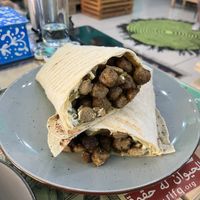 Vegan shwarma  at Bayt Sara in Amman