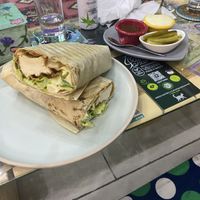 Crispy tofu at Bayt Sara in Amman