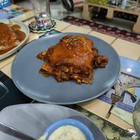 Lasagna at Bayt Sara in Amman