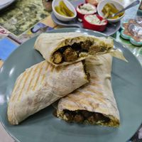 Shawarma at Bayt Sara in Amman