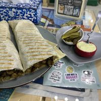 Shawarma  at Bayt Sara in Amman