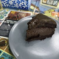 Chocolate cake  at Bayt Sara in Amman