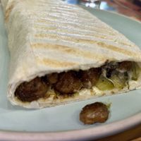 Vegan Shawarmaa  at Bayt Sara in Amman