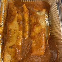 Romanian crepes  at Bayt Sara in Amman