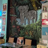 Indoor seating with air conditioning available, outdoor seating sometimes at Bayt Sara in Amman