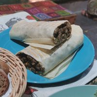 Vegan shawarma - so good!! at Bayt Sara in Amman