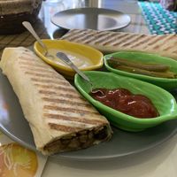 Shawarma  at Bayt Sara in Amman