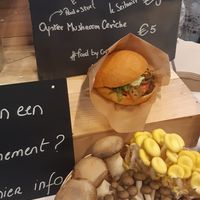 Vegan summer fest Gent 2019 burger at Gront  in Borgerhout