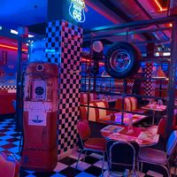 Espaço interior at 1950 American Diner in Florence