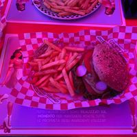 Opção vegan: vegan seeds burguer  at 1950 American Diner in Florence