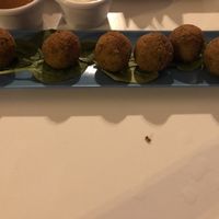 Croquetas de setas at Chiringuito Wayra in Badalona