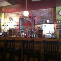 The bar in the Remedy Diner around Halloween time. at The Remedy Diner in Raleigh