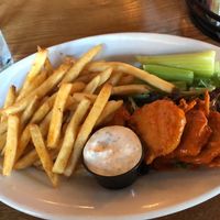 Non-chicken wings, vegan ranch, and celery ?❤️ at The Remedy Diner in Raleigh