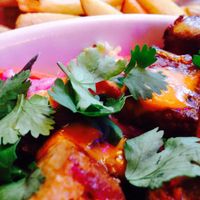 Viet Nom Nom bowl at The Remedy Diner in Raleigh