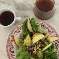 Vegan salad at La Molienda - Bisbe in Mallorca