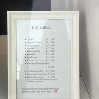 prices for pastries  at BACKbAR in Zurich