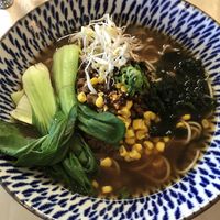 Vegan ramen  at Table of Munchies in Christchurch