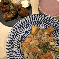 Stir fried rice noodles (vegan!) at Table of Munchies in Christchurch