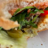 Pikante burger at Vleischerei in Leipzig