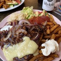 Veganer Steakteller  at Vleischerei in Leipzig