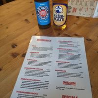 Speisekarte (nur die erste Seite) at Vleischerei in Leipzig