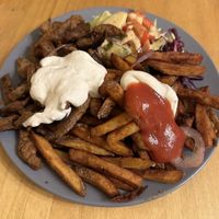 Gyros   at Vleischerei in Leipzig