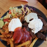 Vöner Plate at Vleischerei in Leipzig