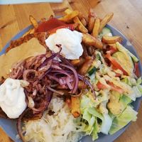 Steäkplate at Vleischerei in Leipzig