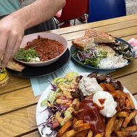 Gyros Teller  at Vleischerei in Leipzig