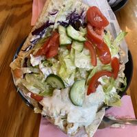 Gyros im Brot (8,30€)  at Vleischerei in Leipzig